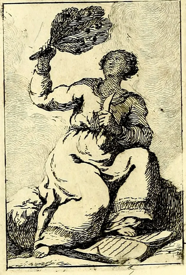 An illustration from Iconologie tirée de divers auteurs : ouvrage utile aux gens de lettres, aux poëtes, aux artistes, & généralement à tous les amateurs des beaux arts, 1759, leaf 131