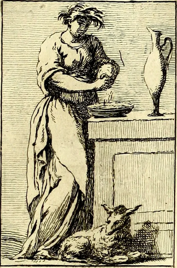 An illustration from Iconologie tirée de divers auteurs : ouvrage utile aux gens de lettres, aux poëtes, aux artistes, & généralement à tous les amateurs des beaux arts, 1759, leaf 134
