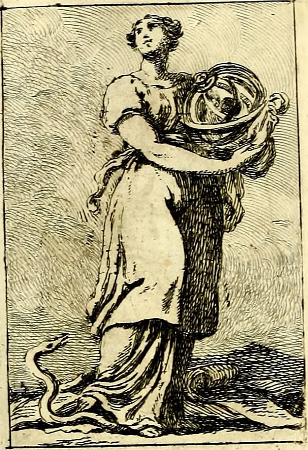 An illustration from Iconologie tirée de divers auteurs : ouvrage utile aux gens de lettres, aux poëtes, aux artistes, & généralement à tous les amateurs des beaux arts, 1759, leaf 141