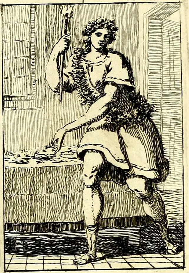 An illustration from Iconologie tirée de divers auteurs : ouvrage utile aux gens de lettres, aux poëtes, aux artistes, & généralement à tous les amateurs des beaux arts, 1759, leaf 145