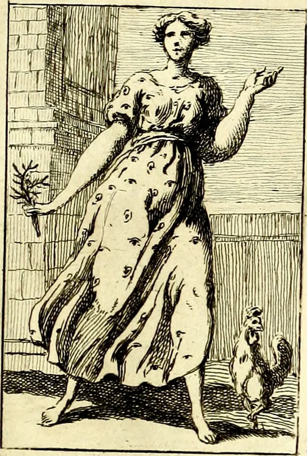An illustration from Iconologie tirée de divers auteurs : ouvrage utile aux gens de lettres, aux poëtes, aux artistes, & généralement à tous les amateurs des beaux arts, 1759, leaf 148