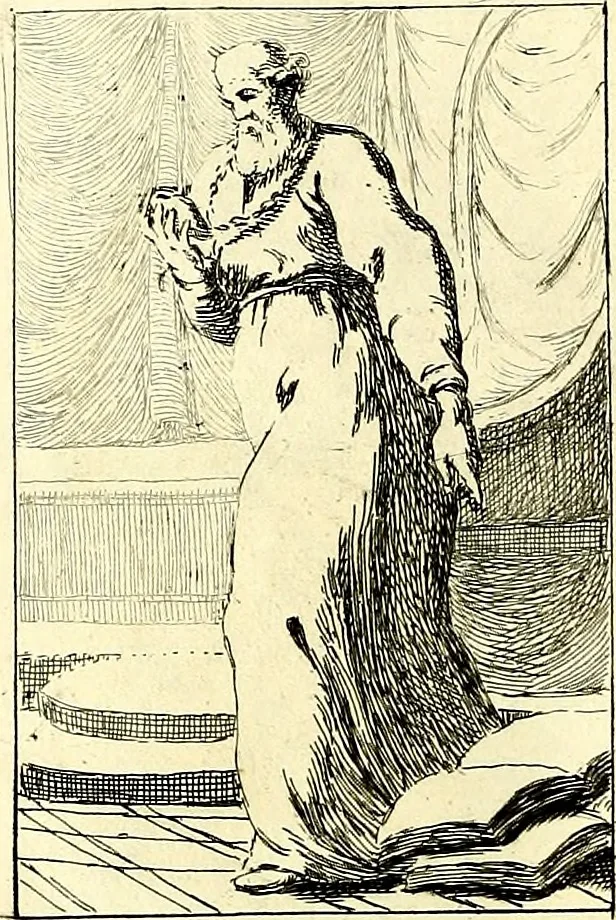 An illustration from Iconologie tirée de divers auteurs : ouvrage utile aux gens de lettres, aux poëtes, aux artistes, & généralement à tous les amateurs des beaux arts, 1759, leaf 155