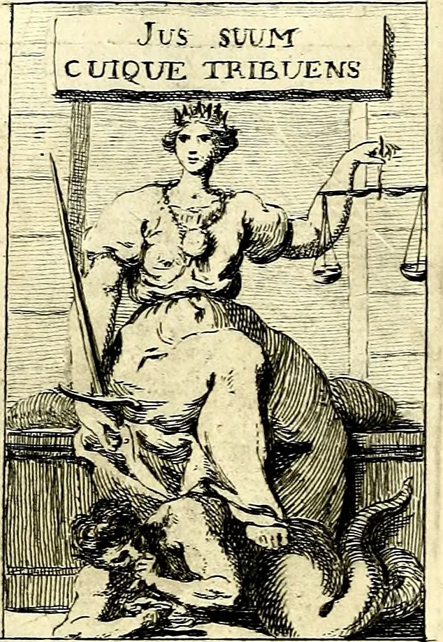An illustration from Iconologie tirée de divers auteurs : ouvrage utile aux gens de lettres, aux poëtes, aux artistes, & généralement à tous les amateurs des beaux arts, 1759, leaf 157