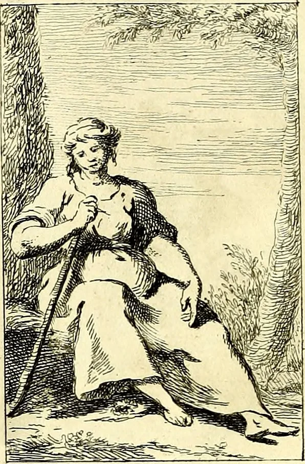 An illustration from Iconologie tirée de divers auteurs : ouvrage utile aux gens de lettres, aux poëtes, aux artistes, & généralement à tous les amateurs des beaux arts, 1759, leaf 159