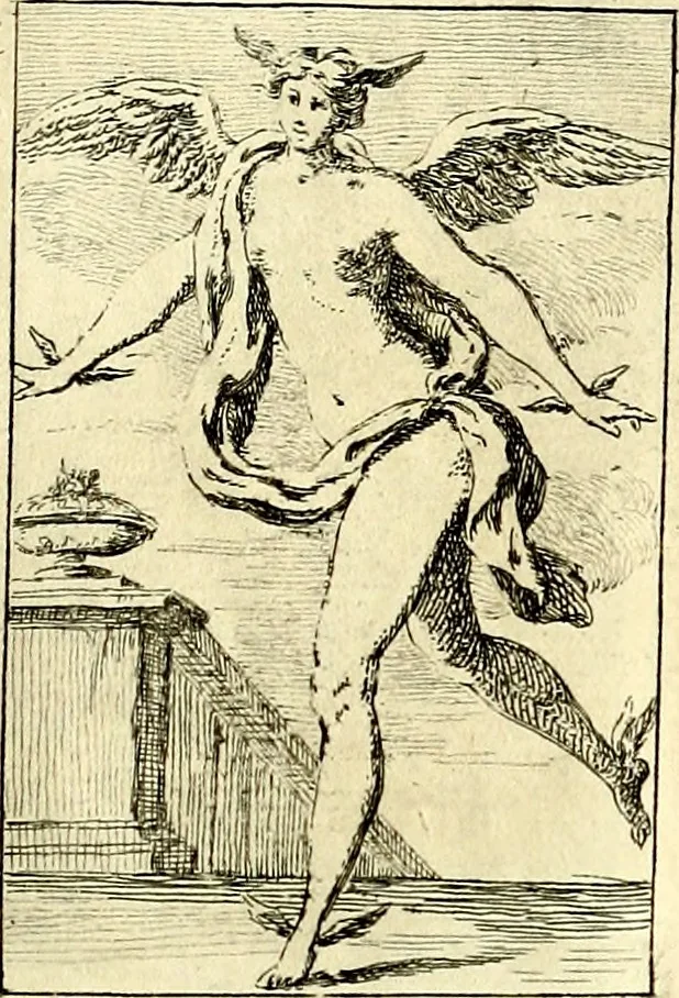 An illustration from Iconologie tirée de divers auteurs : ouvrage utile aux gens de lettres, aux poëtes, aux artistes, & généralement à tous les amateurs des beaux arts, 1759, leaf 160