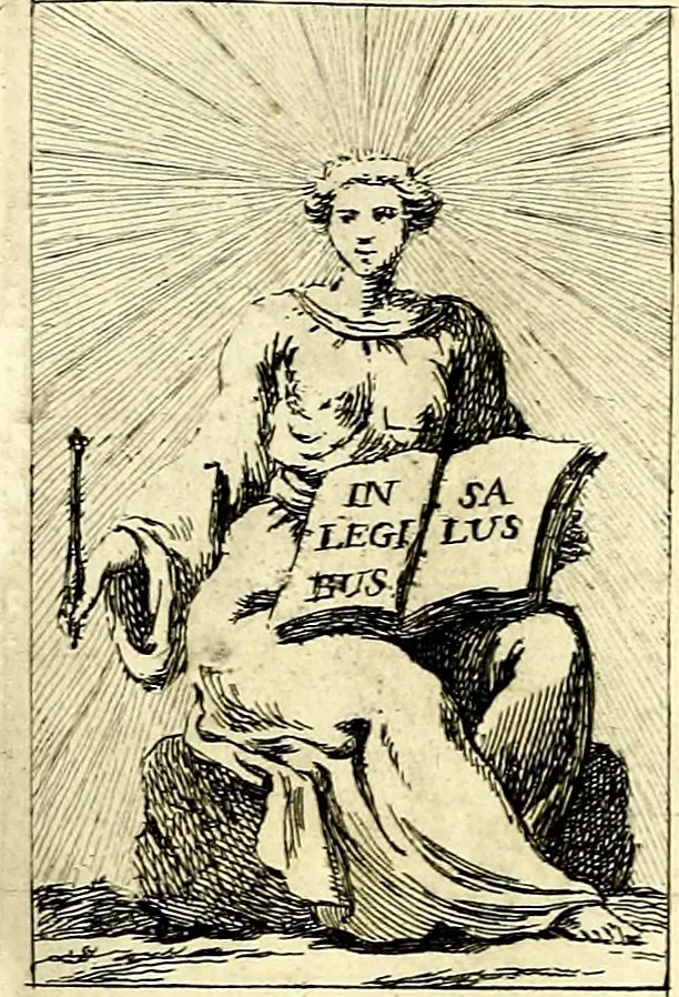 An illustration from Iconologie tirée de divers auteurs : ouvrage utile aux gens de lettres, aux poëtes, aux artistes, & généralement à tous les amateurs des beaux arts, 1759, leaf 167