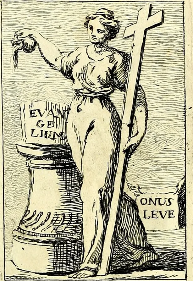An illustration from Iconologie tirée de divers auteurs : ouvrage utile aux gens de lettres, aux poëtes, aux artistes, & généralement à tous les amateurs des beaux arts, 1759, leaf 169