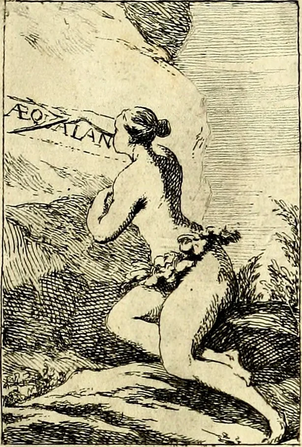 An illustration from Iconologie tirée de divers auteurs : ouvrage utile aux gens de lettres, aux poëtes, aux artistes, & généralement à tous les amateurs des beaux arts, 1759, leaf 170