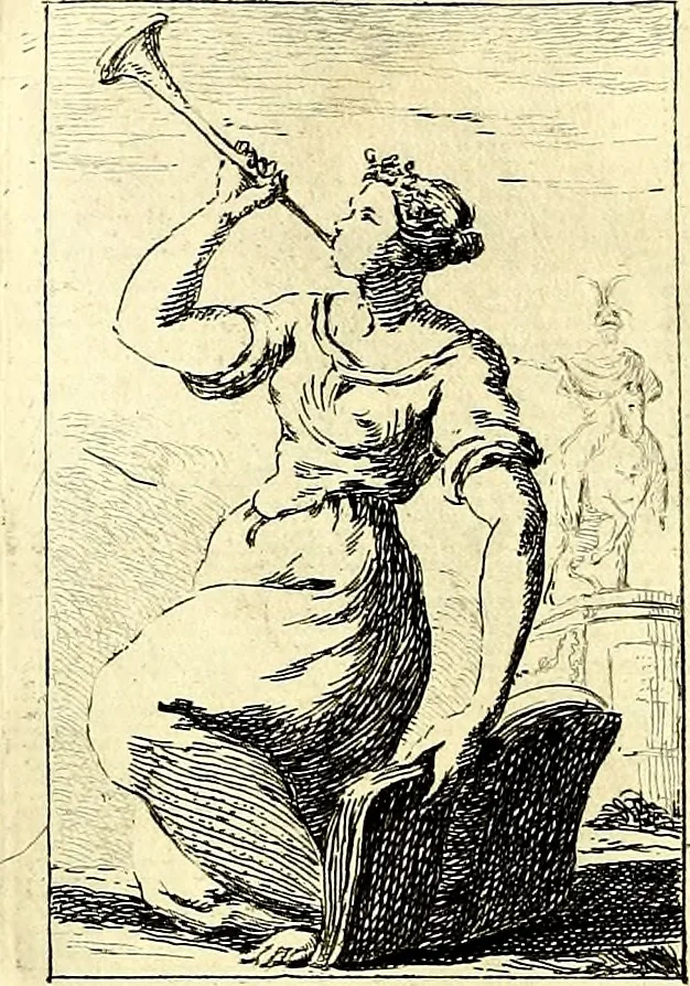 An illustration from Iconologie tirée de divers auteurs : ouvrage utile aux gens de lettres, aux poëtes, aux artistes, & généralement à tous les amateurs des beaux arts, 1759, leaf 171