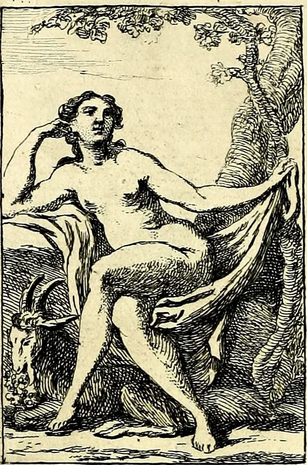 An illustration from Iconologie tirée de divers auteurs : ouvrage utile aux gens de lettres, aux poëtes, aux artistes, & généralement à tous les amateurs des beaux arts, 1759, leaf 173
