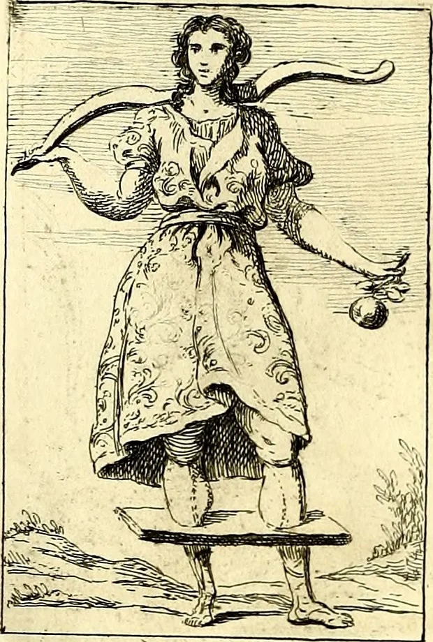 An illustration from Iconologie tirée de divers auteurs : ouvrage utile aux gens de lettres, aux poëtes, aux artistes, & généralement à tous les amateurs des beaux arts, 1759, leaf 179
