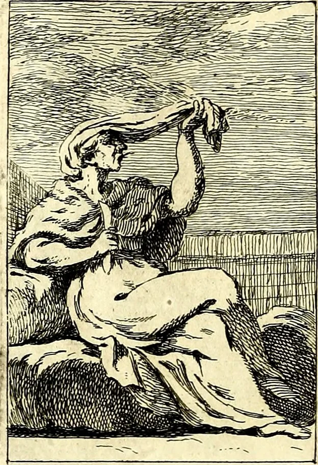 An illustration from Iconologie tirée de divers auteurs : ouvrage utile aux gens de lettres, aux poëtes, aux artistes, & généralement à tous les amateurs des beaux arts, 1759, leaf 185