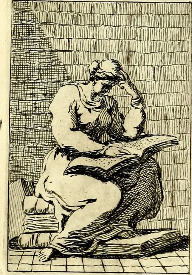 An illustration from Iconologie tirée de divers auteurs : ouvrage utile aux gens de lettres, aux poëtes, aux artistes, & généralement à tous les amateurs des beaux arts, 1759, leaf 186