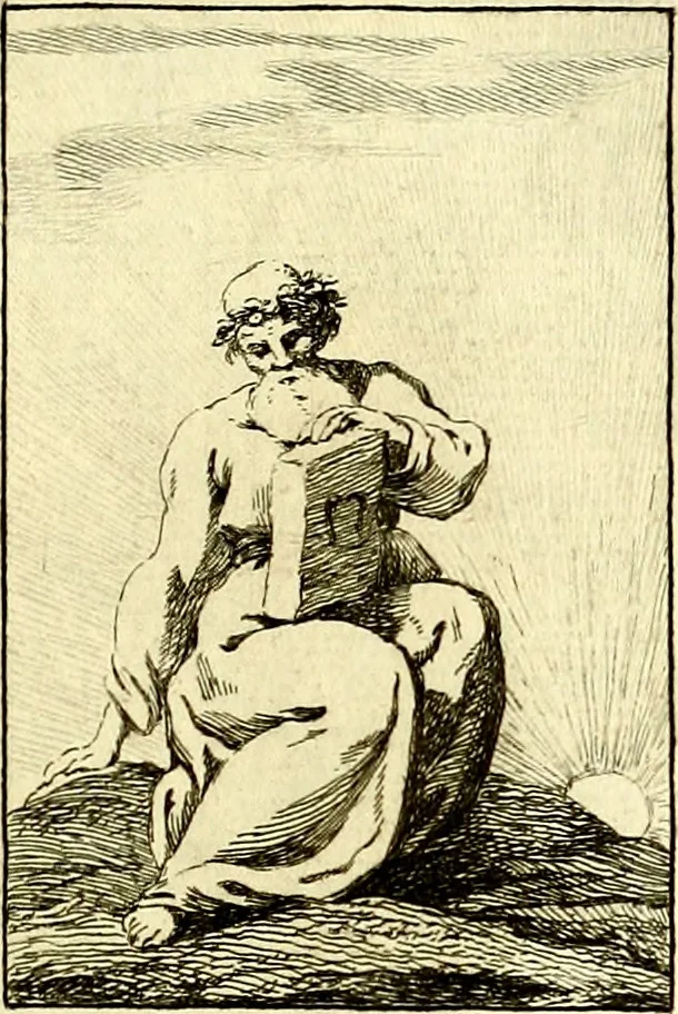 An illustration from Iconologie tirée de divers auteurs : ouvrage utile aux gens de lettres, aux poëtes, aux artistes, & généralement à tous les amateurs des beaux arts, 1759, leaf 20
