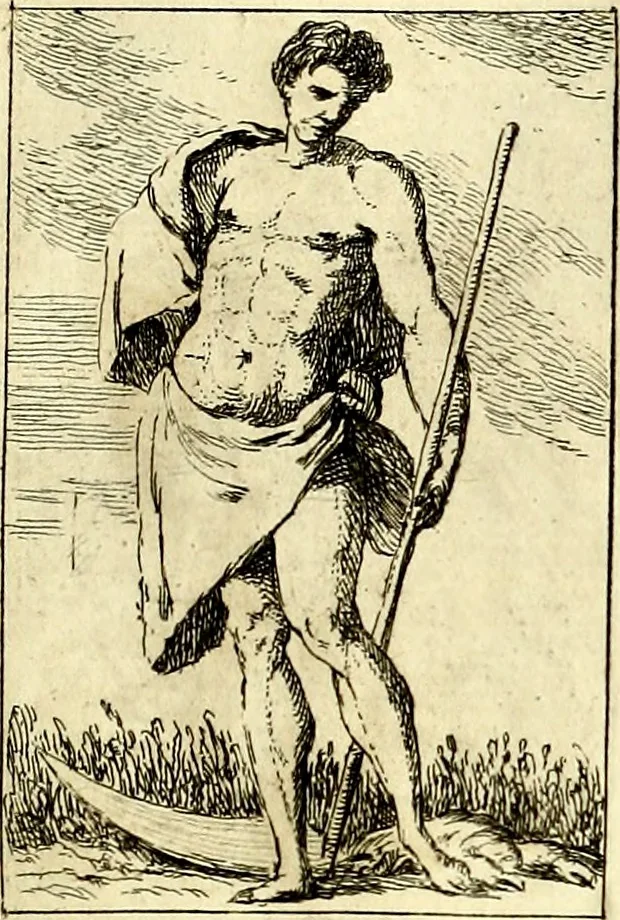 An illustration from Iconologie tirée de divers auteurs : ouvrage utile aux gens de lettres, aux poëtes, aux artistes, & généralement à tous les amateurs des beaux arts, 1759, leaf 200