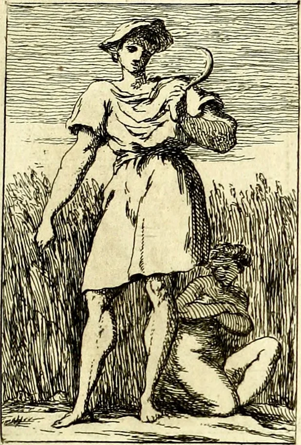 An illustration from Iconologie tirée de divers auteurs : ouvrage utile aux gens de lettres, aux poëtes, aux artistes, & généralement à tous les amateurs des beaux arts, 1759, leaf 202