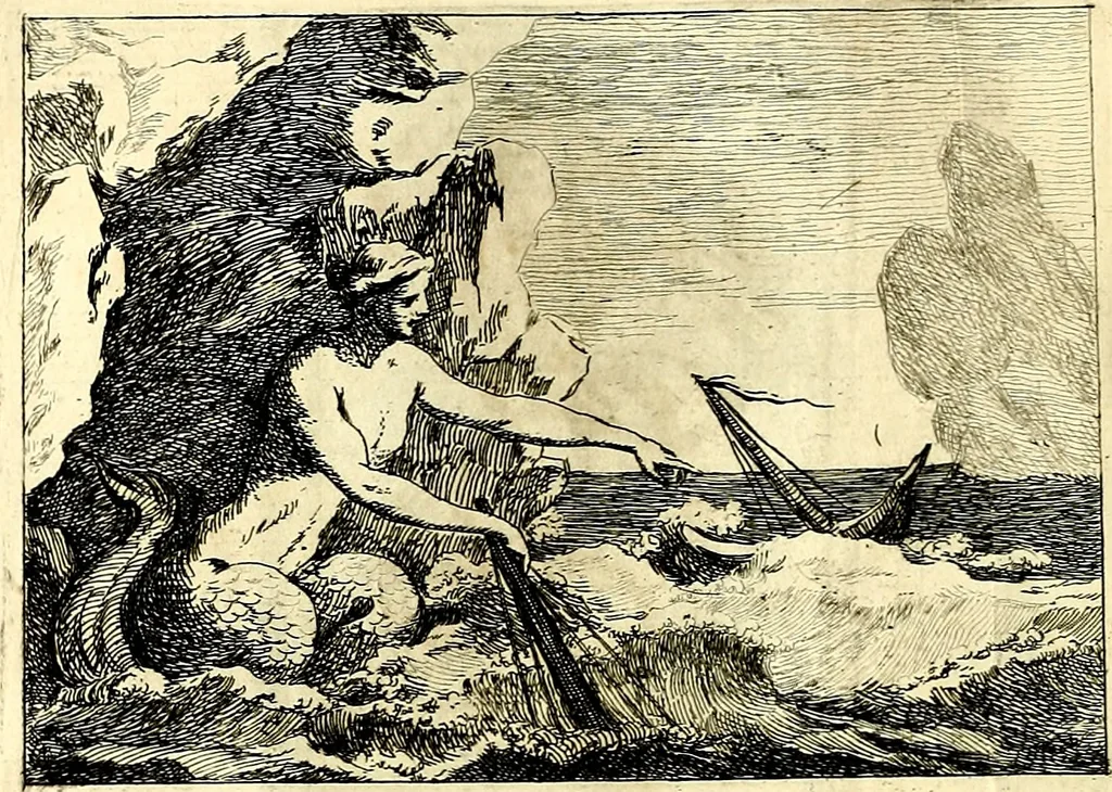An illustration from Iconologie tirée de divers auteurs : ouvrage utile aux gens de lettres, aux poëtes, aux artistes, & généralement à tous les amateurs des beaux arts, 1759, leaf 207