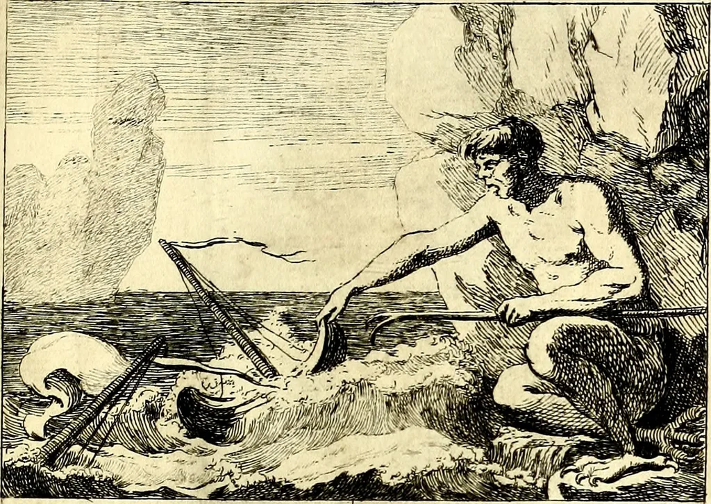 An illustration from Iconologie tirée de divers auteurs : ouvrage utile aux gens de lettres, aux poëtes, aux artistes, & généralement à tous les amateurs des beaux arts, 1759, leaf 208
