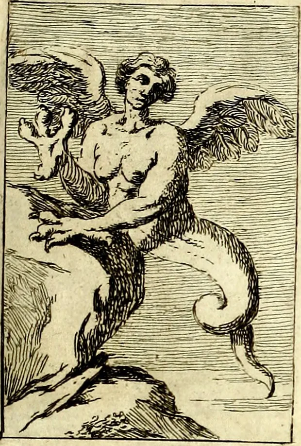 An illustration from Iconologie tirée de divers auteurs : ouvrage utile aux gens de lettres, aux poëtes, aux artistes, & généralement à tous les amateurs des beaux arts, 1759, leaf 212