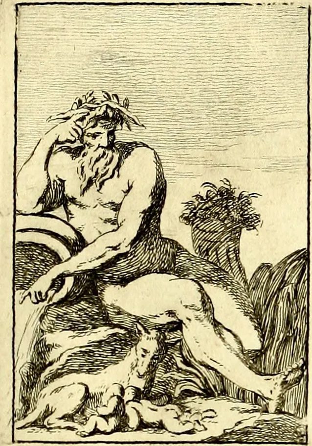 An illustration from Iconologie tirée de divers auteurs : ouvrage utile aux gens de lettres, aux poëtes, aux artistes, & généralement à tous les amateurs des beaux arts, 1759, leaf 24