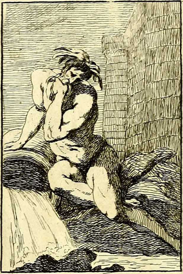 An illustration from Iconologie tirée de divers auteurs : ouvrage utile aux gens de lettres, aux poëtes, aux artistes, & généralement à tous les amateurs des beaux arts, 1759, leaf 27