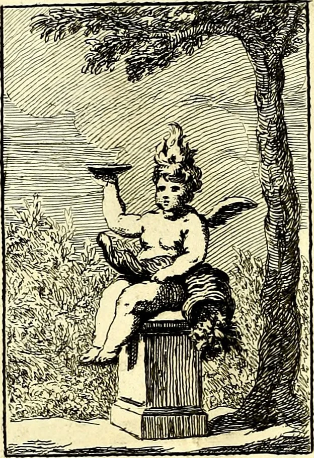 An illustration from Iconologie tirée de divers auteurs : ouvrage utile aux gens de lettres, aux poëtes, aux artistes, & généralement à tous les amateurs des beaux arts, 1759, leaf 49