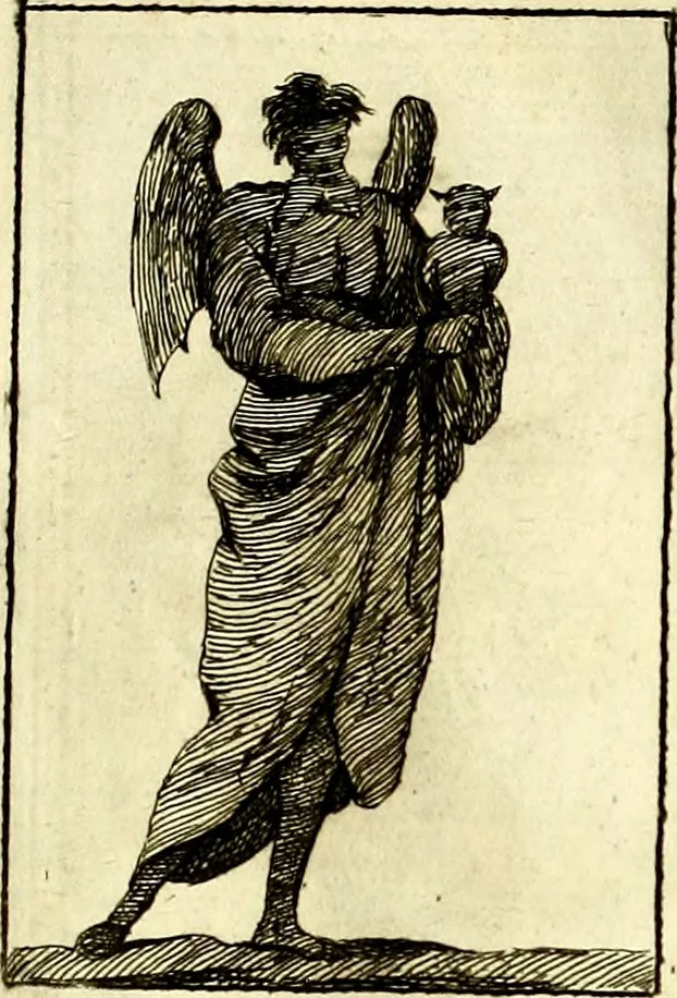 An illustration from Iconologie tirée de divers auteurs : ouvrage utile aux gens de lettres, aux poëtes, aux artistes, & généralement à tous les amateurs des beaux arts, 1759, leaf 50