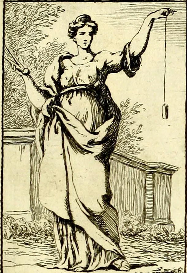 An illustration from Iconologie tirée de divers auteurs : ouvrage utile aux gens de lettres, aux poëtes, aux artistes, & généralement à tous les amateurs des beaux arts, 1759, leaf 52