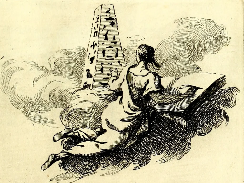 An illustration from Iconologie tirée de divers auteurs : ouvrage utile aux gens de lettres, aux poëtes, aux artistes, & généralement à tous les amateurs des beaux arts, 1759, leaf 6