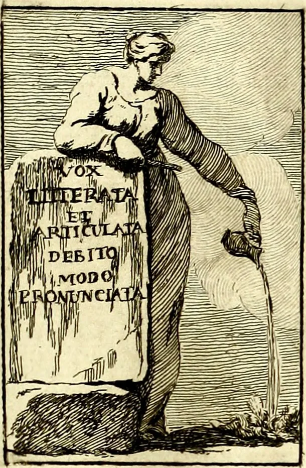 An illustration from Iconologie tirée de divers auteurs : ouvrage utile aux gens de lettres, aux poëtes, aux artistes, & généralement à tous les amateurs des beaux arts, 1759, leaf 60