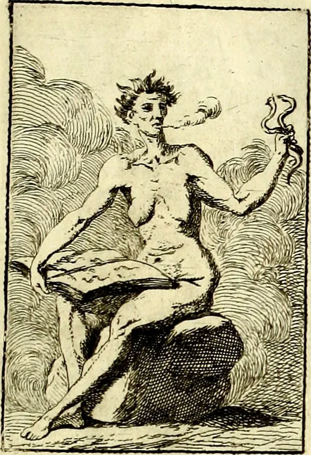 An illustration from Iconologie tirée de divers auteurs : ouvrage utile aux gens de lettres, aux poëtes, aux artistes, & généralement à tous les amateurs des beaux arts, 1759, leaf 68
