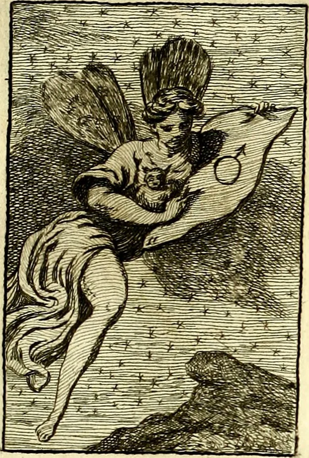 An illustration from Iconologie tirée de divers auteurs : ouvrage utile aux gens de lettres, aux poëtes, aux artistes, & généralement à tous les amateurs des beaux arts, 1759, leaf 82