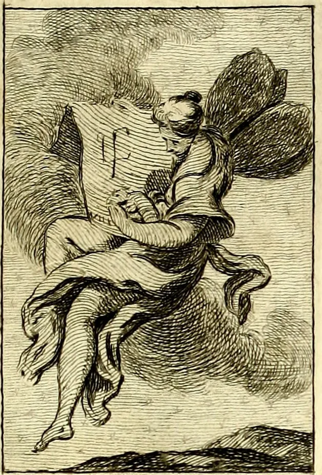 An illustration from Iconologie tirée de divers auteurs : ouvrage utile aux gens de lettres, aux poëtes, aux artistes, & généralement à tous les amateurs des beaux arts, 1759, leaf 88