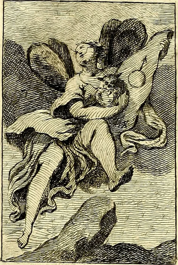 An illustration from Iconologie tirée de divers auteurs : ouvrage utile aux gens de lettres, aux poëtes, aux artistes, & généralement à tous les amateurs des beaux arts, 1759, leaf 89