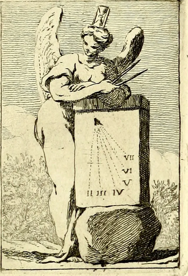An illustration from Iconologie tirée de divers auteurs : ouvrage utile aux gens de lettres, aux poëtes, aux artistes, & généralement à tous les amateurs des beaux arts, 1759, leaf 98