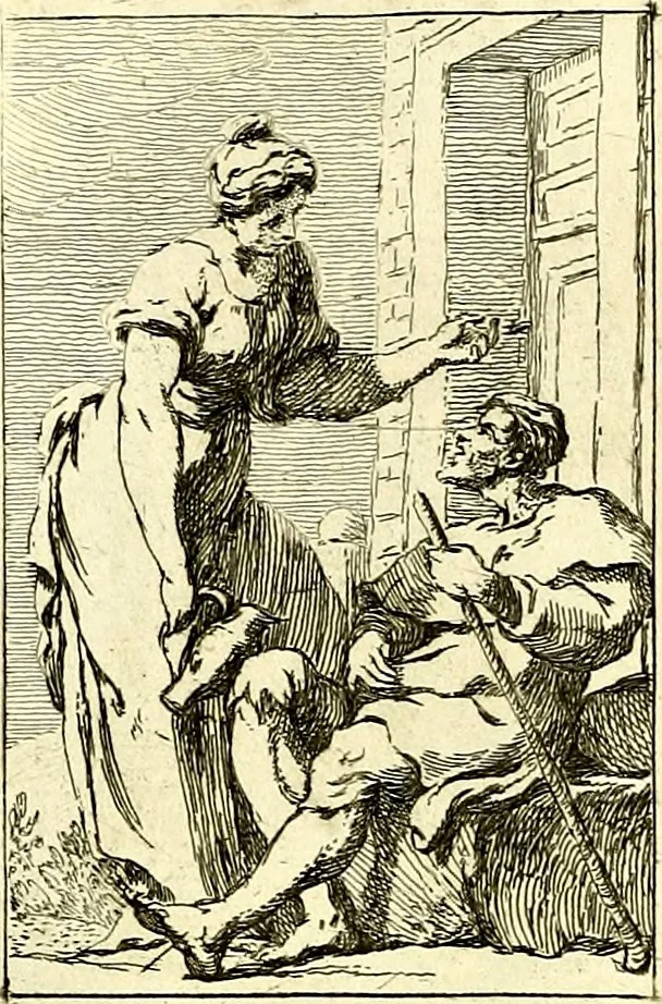 An illustration from Iconologie tirée de divers auteurs : ouvrage utile aux gens de lettres, aux poëtes, aux artistes, & généralement à tous les amateurs des beaux arts, 1759, leaf 99