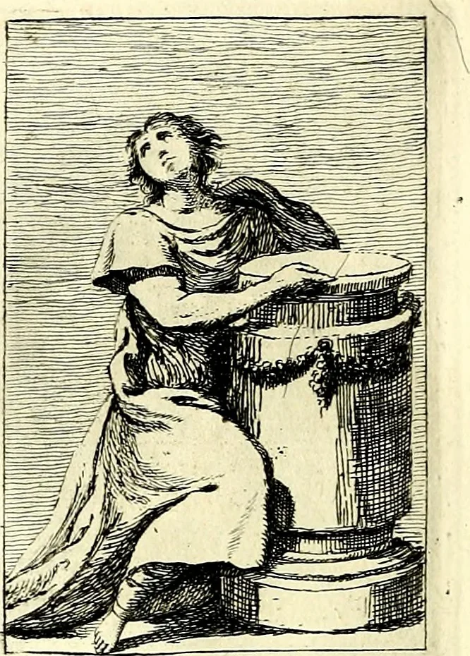 An illustration from Iconologie tirée de divers auteurs : ouvrage utile aux gens de lettres, aux poëtes, aux artistes, & généralement à tous les amateurs des beaux arts, 1759, leaf 107