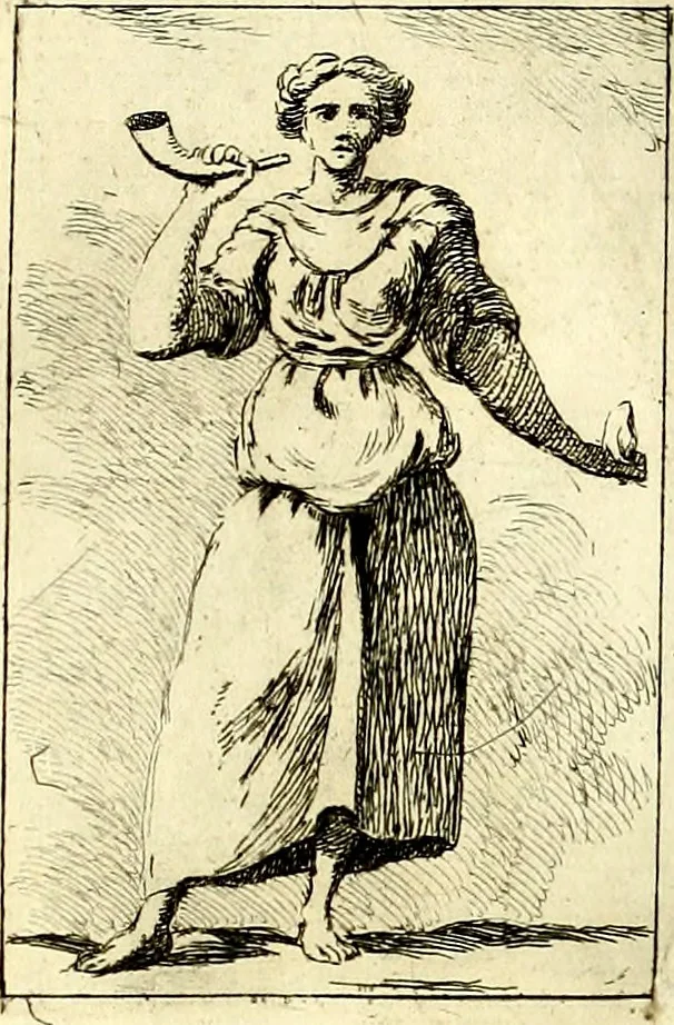 An illustration from Iconologie tirée de divers auteurs : ouvrage utile aux gens de lettres, aux poëtes, aux artistes, & généralement à tous les amateurs des beaux arts, 1759, leaf 112