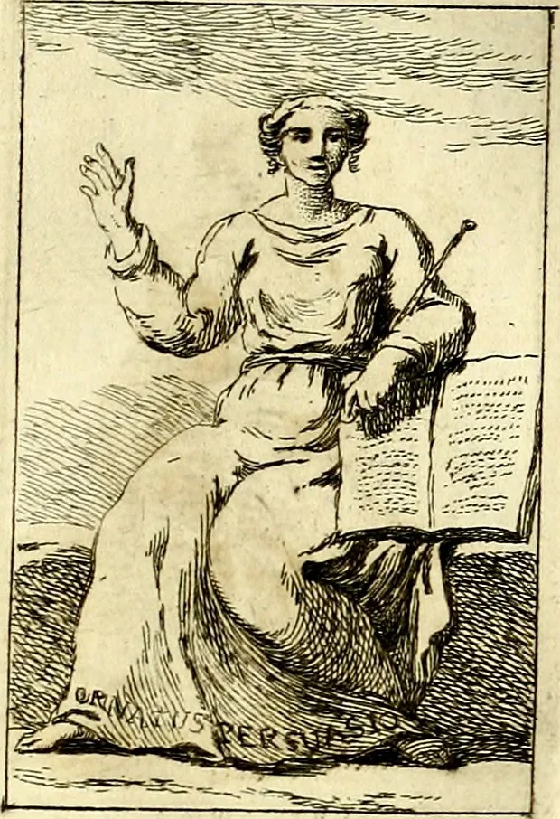 An illustration from Iconologie tirée de divers auteurs : ouvrage utile aux gens de lettres, aux poëtes, aux artistes, & généralement à tous les amateurs des beaux arts, 1759, leaf 114