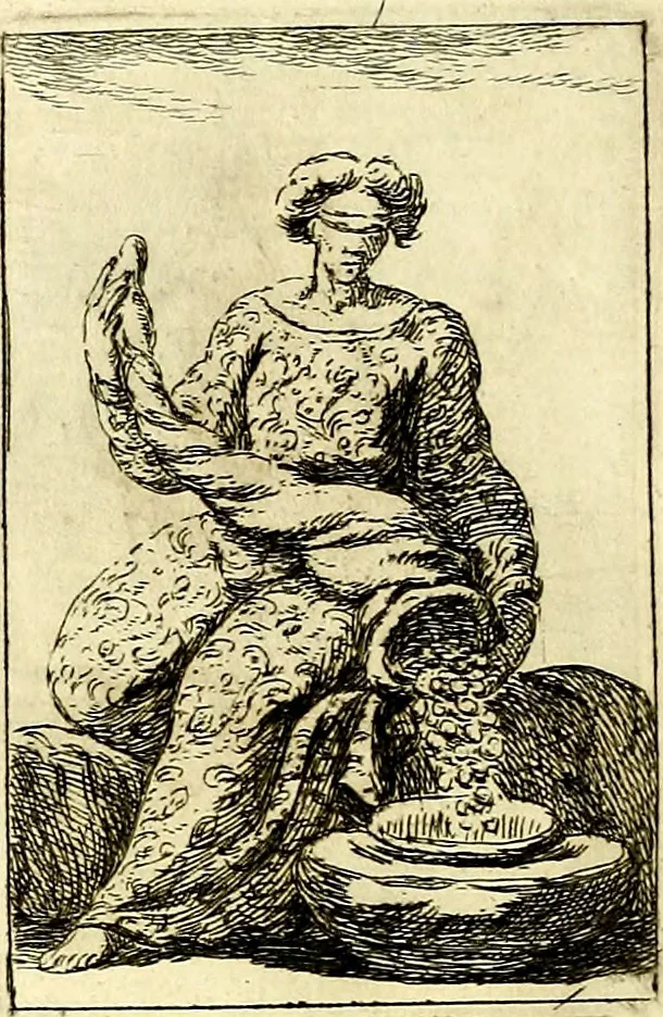 An illustration from Iconologie tirée de divers auteurs : ouvrage utile aux gens de lettres, aux poëtes, aux artistes, & généralement à tous les amateurs des beaux arts, 1759, leaf 115