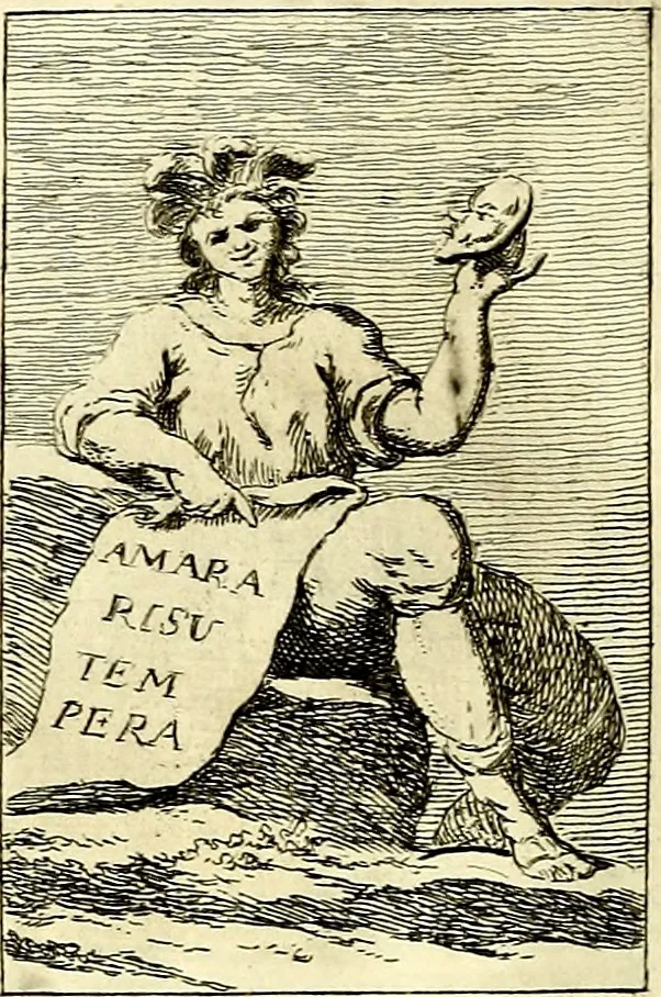 An illustration from Iconologie tirée de divers auteurs : ouvrage utile aux gens de lettres, aux poëtes, aux artistes, & généralement à tous les amateurs des beaux arts, 1759, leaf 117