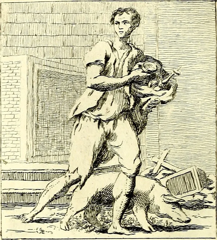 An illustration from Iconologie tirée de divers auteurs : ouvrage utile aux gens de lettres, aux poëtes, aux artistes, & généralement à tous les amateurs des beaux arts, 1759, leaf 119