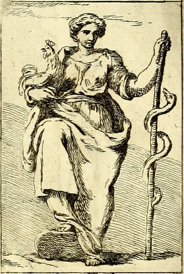 An illustration from Iconologie tirée de divers auteurs : ouvrage utile aux gens de lettres, aux poëtes, aux artistes, & généralement à tous les amateurs des beaux arts, 1759, leaf 126