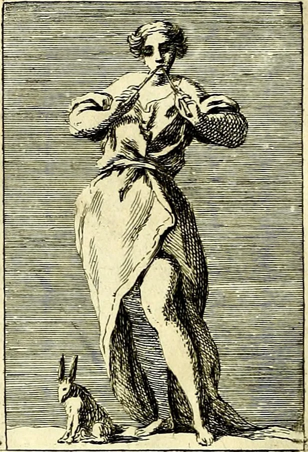 An illustration from Iconologie tirée de divers auteurs : ouvrage utile aux gens de lettres, aux poëtes, aux artistes, & généralement à tous les amateurs des beaux arts, 1759, leaf 135