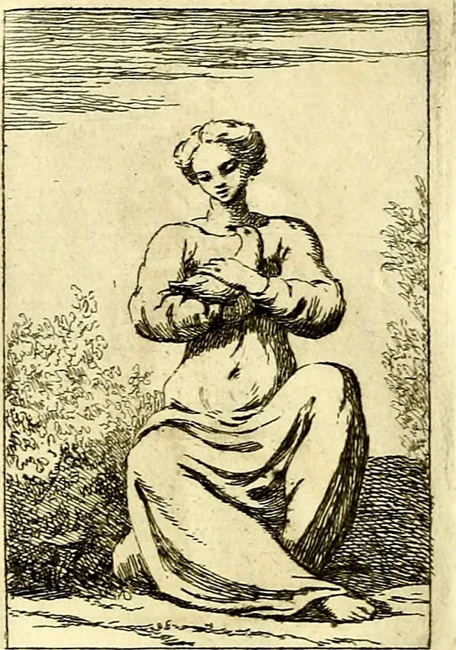 An illustration from Iconologie tirée de divers auteurs : ouvrage utile aux gens de lettres, aux poëtes, aux artistes, & généralement à tous les amateurs des beaux arts, 1759, leaf 139