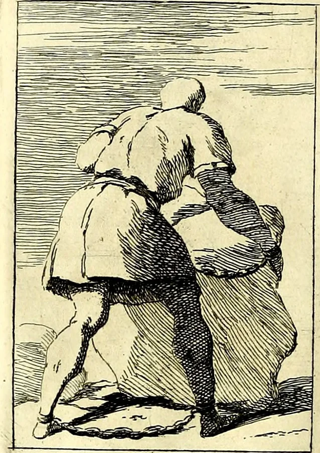 An illustration from Iconologie tirée de divers auteurs : ouvrage utile aux gens de lettres, aux poëtes, aux artistes, & généralement à tous les amateurs des beaux arts, 1759, leaf 141