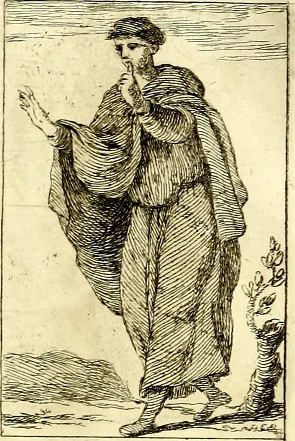 An illustration from Iconologie tirée de divers auteurs : ouvrage utile aux gens de lettres, aux poëtes, aux artistes, & généralement à tous les amateurs des beaux arts, 1759, leaf 144