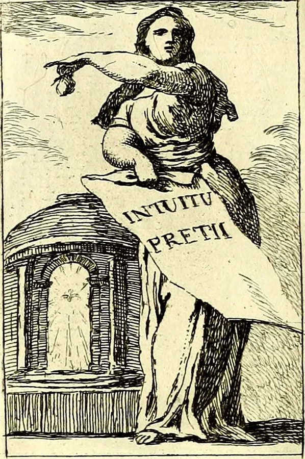 An illustration from Iconologie tirée de divers auteurs : ouvrage utile aux gens de lettres, aux poëtes, aux artistes, & généralement à tous les amateurs des beaux arts, 1759, leaf 145