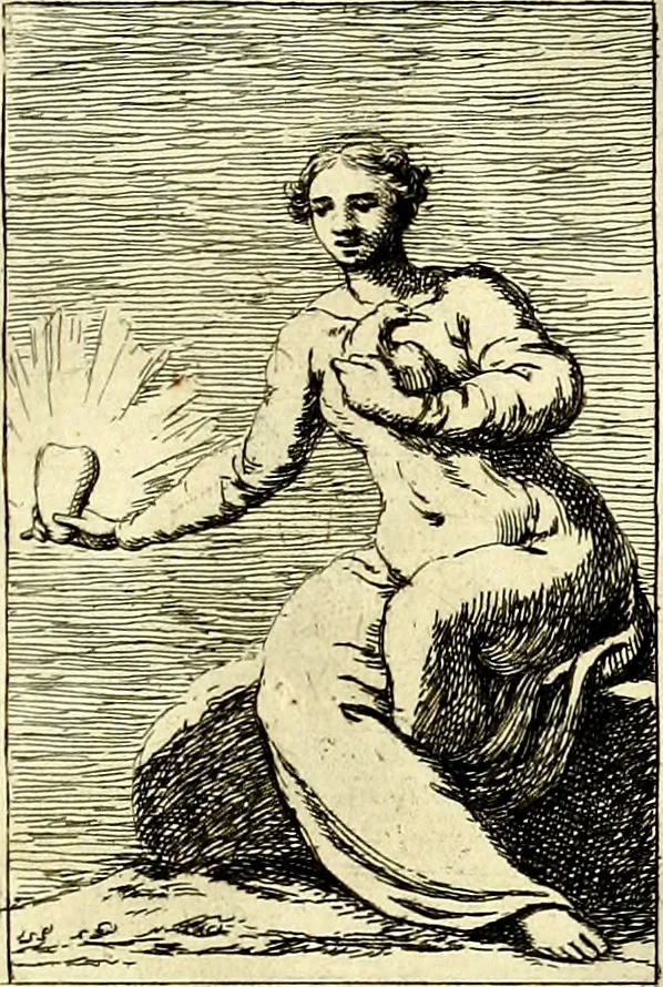 An illustration from Iconologie tirée de divers auteurs : ouvrage utile aux gens de lettres, aux poëtes, aux artistes, & généralement à tous les amateurs des beaux arts, 1759, leaf 146