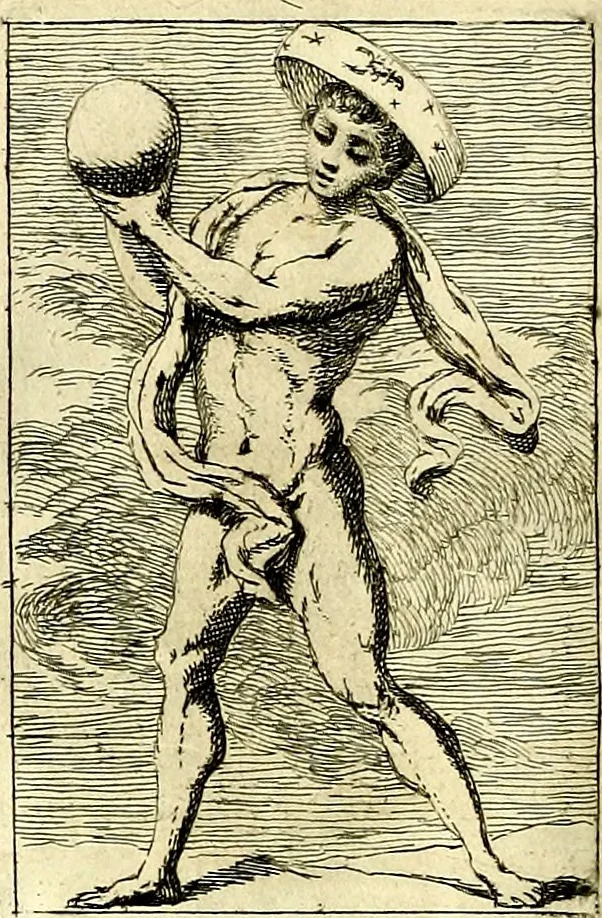 An illustration from Iconologie tirée de divers auteurs : ouvrage utile aux gens de lettres, aux poëtes, aux artistes, & généralement à tous les amateurs des beaux arts, 1759, leaf 149